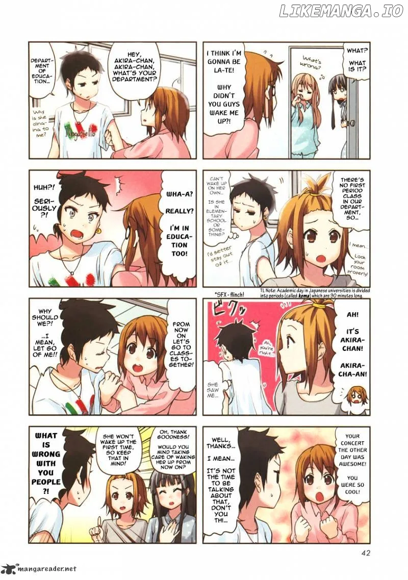 K-ON! Chapter 57 page 2
