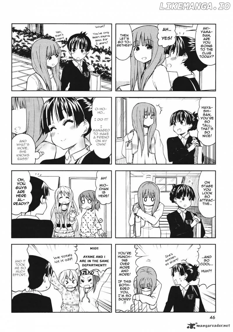K-ON! Chapter 57 page 6