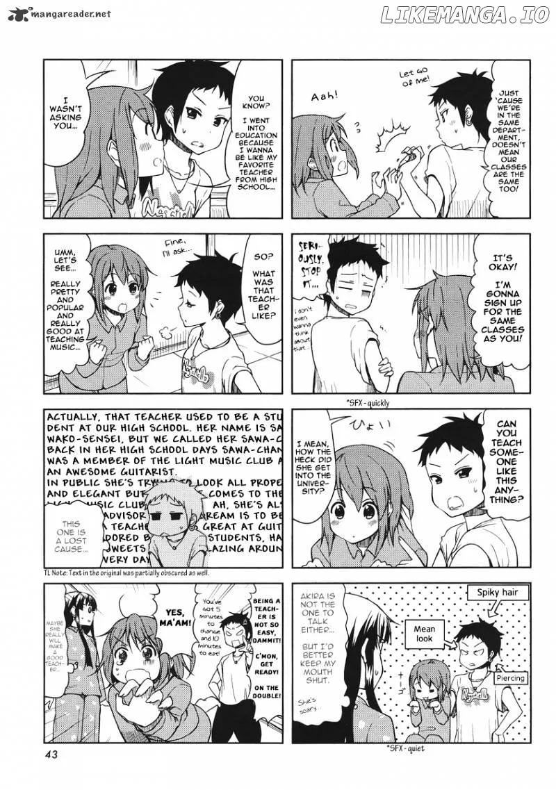 K-ON! Chapter 57 page 3