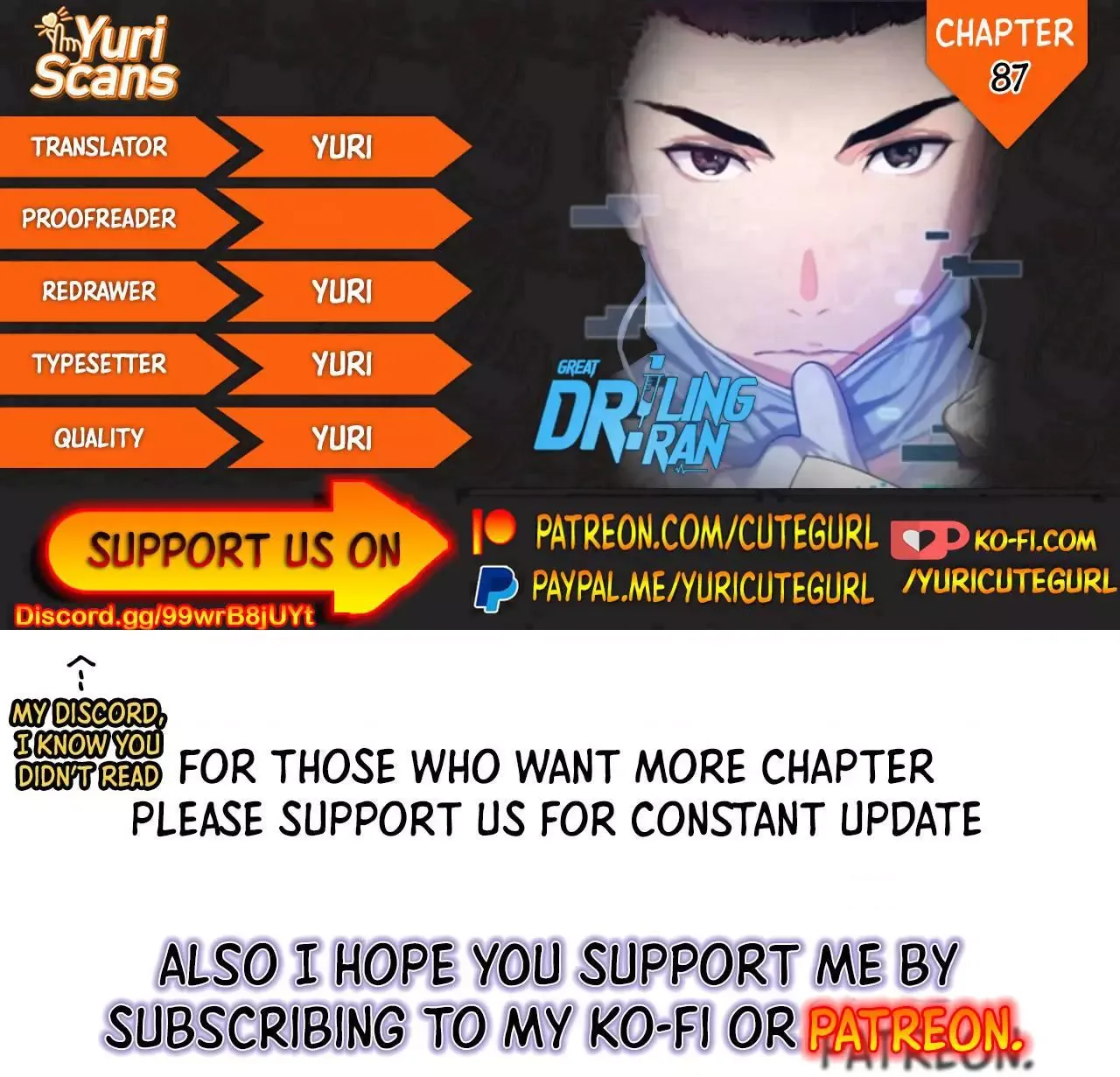 Great Doctor Ling Ran Chapter 88 page 1