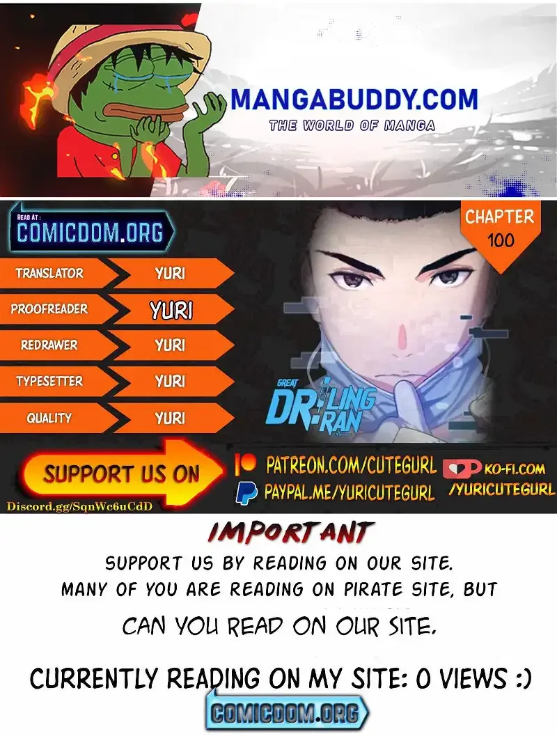 Great Doctor Ling Ran Chapter 100 page 1