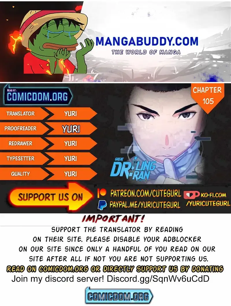 Great Doctor Ling Ran Chapter 105 page 1