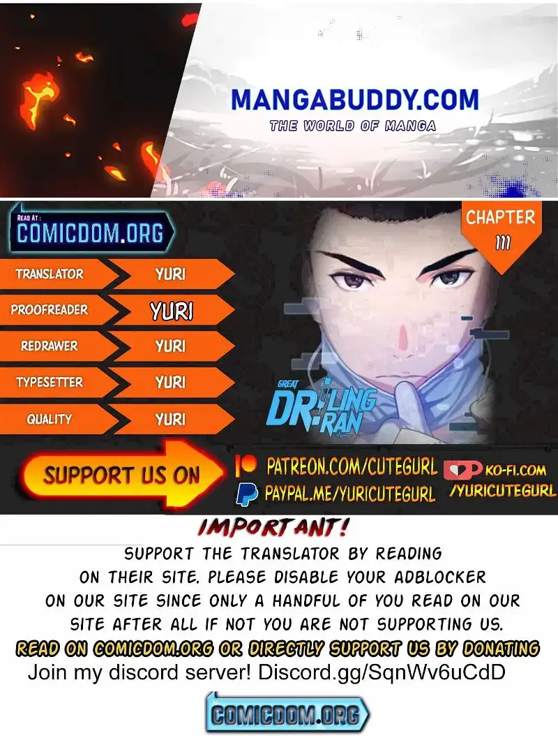 Great Doctor Ling Ran Chapter 111 page 1