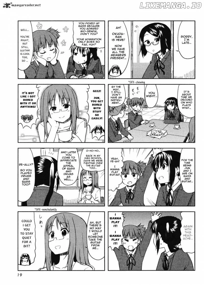K-ON! Chapter 58 page 3