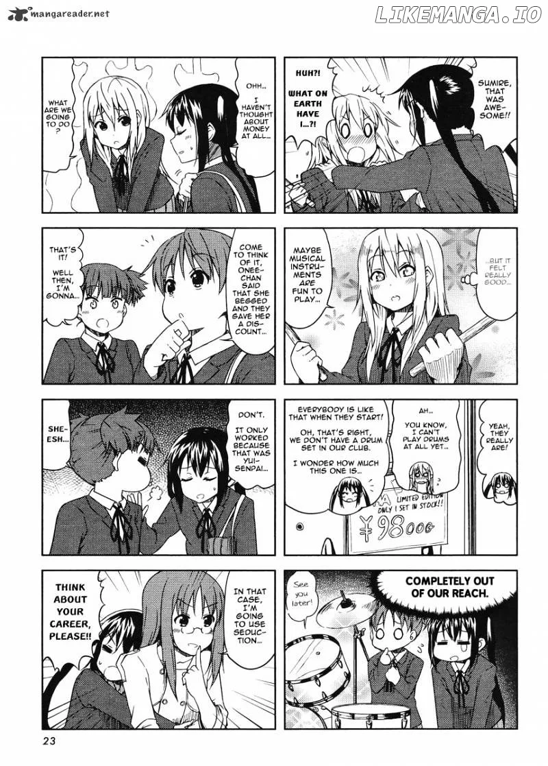 K-ON! Chapter 58 page 7