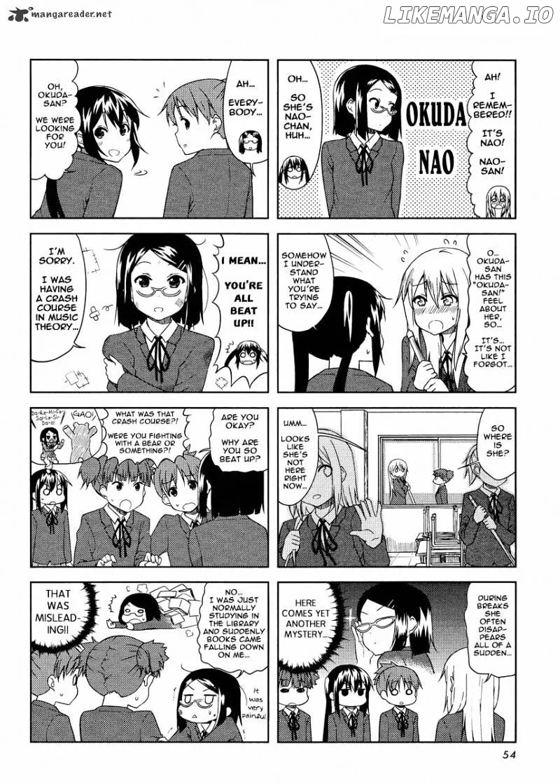 K-ON! Chapter 60 page 4