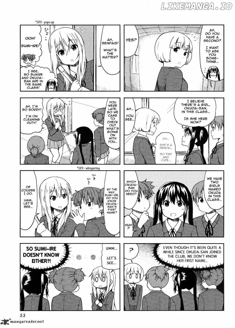 K-ON! Chapter 60 page 3