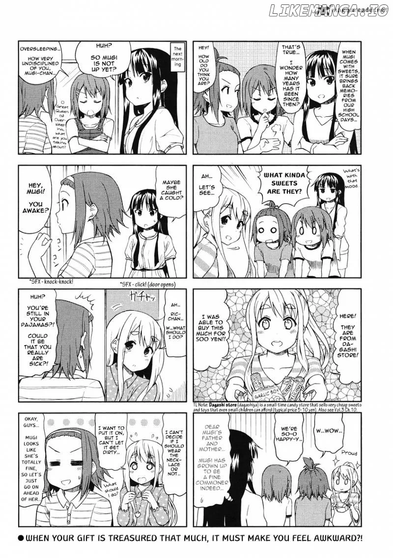 K-ON! Chapter 59 page 8