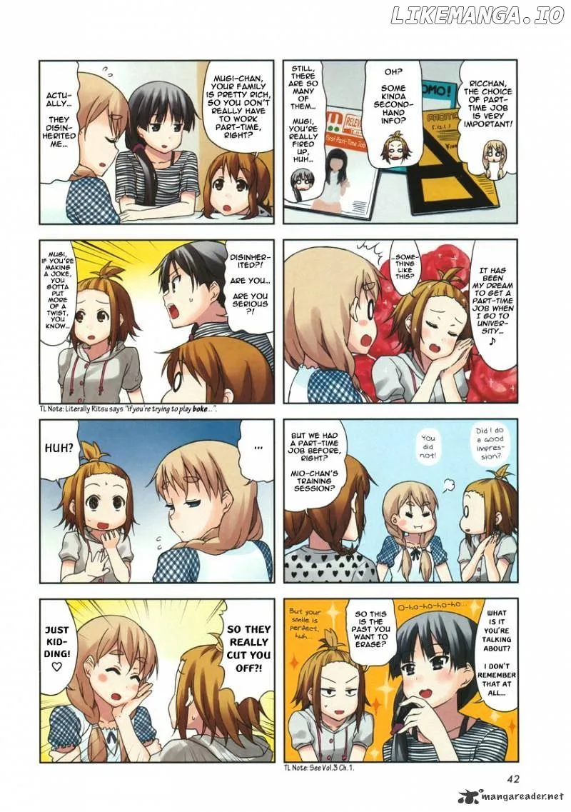 K-ON! Chapter 59 page 2