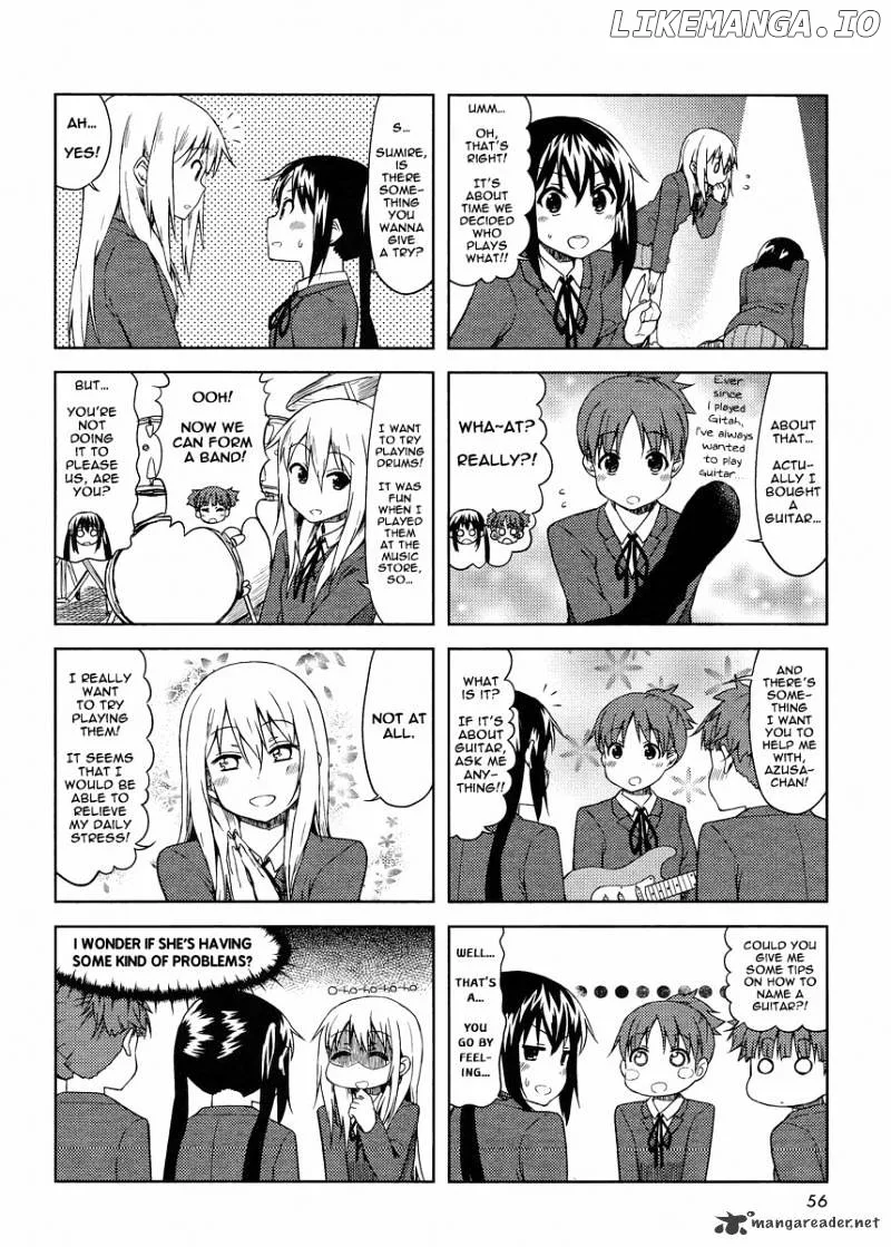 K-ON! Chapter 60 page 6