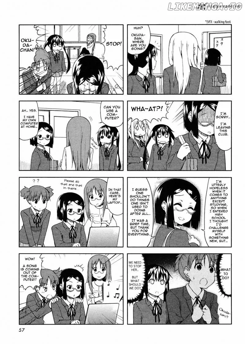 K-ON! Chapter 60 page 7