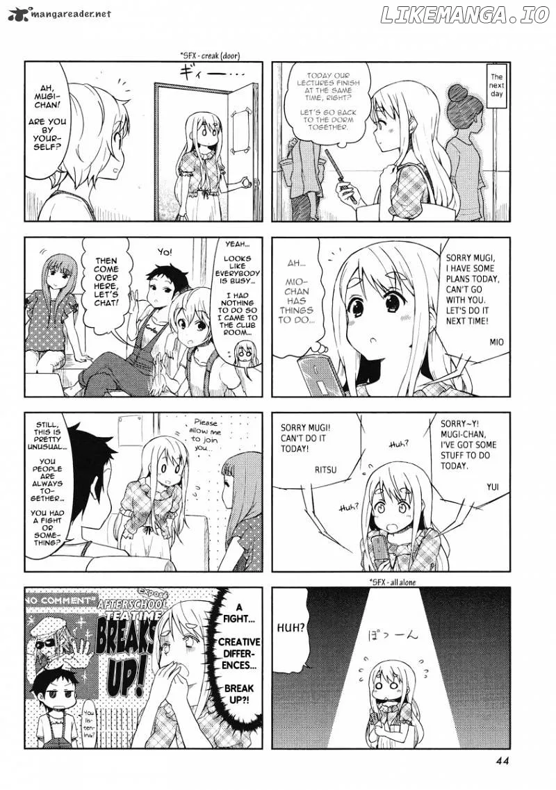 K-ON! Chapter 59 page 4