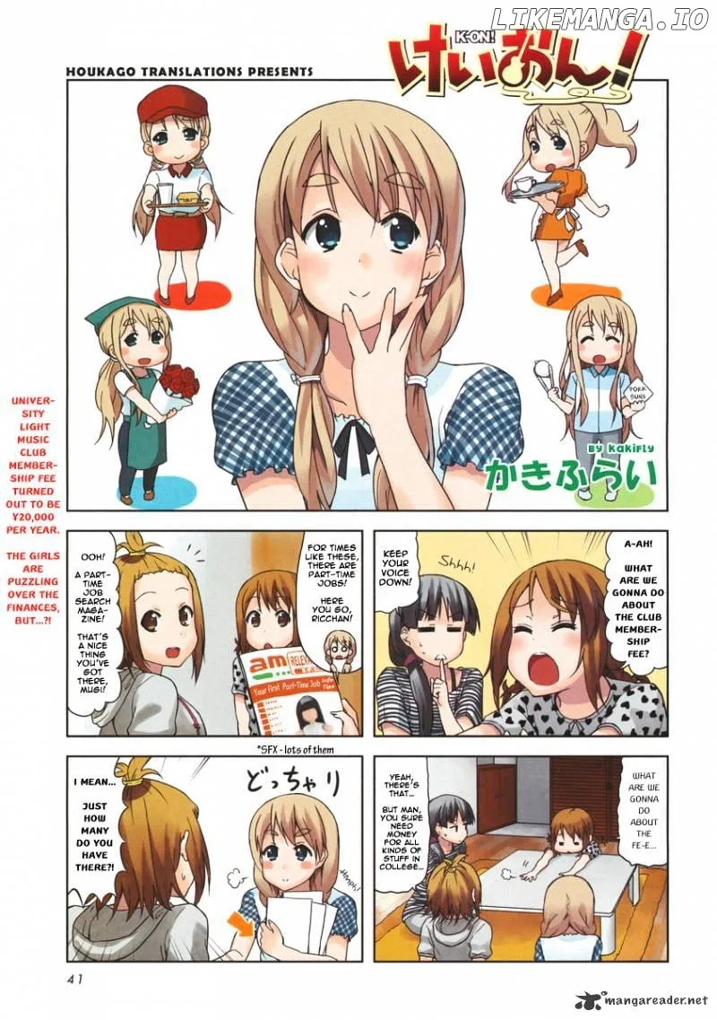 K-ON! Chapter 59 page 1