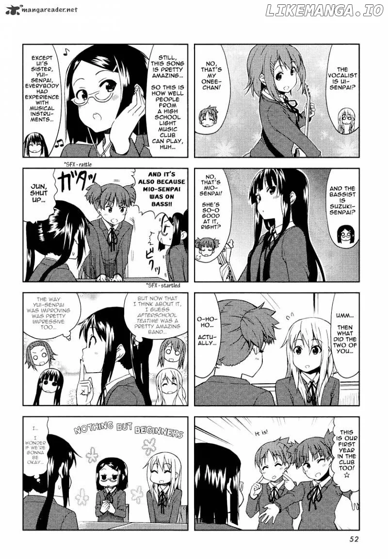 K-ON! Chapter 62 page 2