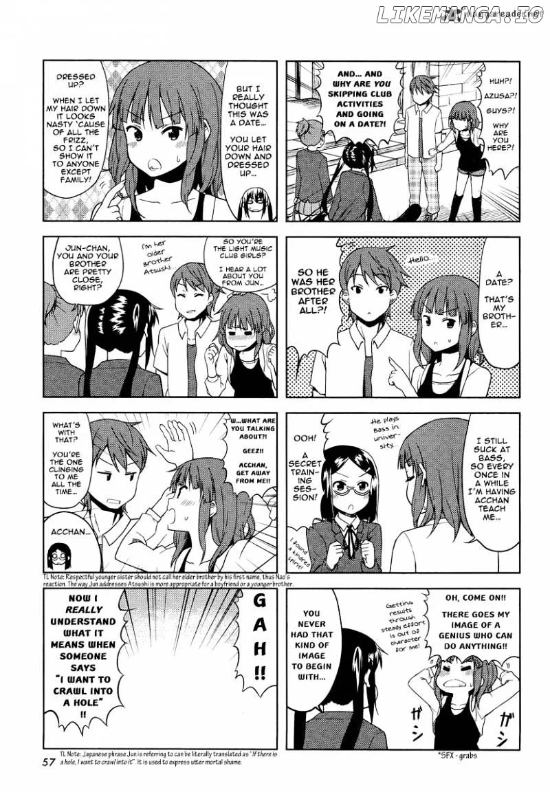 K-ON! Chapter 62 page 7