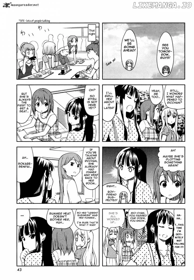 K-ON! Chapter 69 page 3