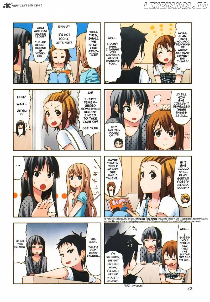 K-ON! Chapter 69 page 2