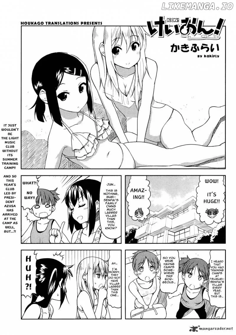 K-ON! Chapter 70 page 1