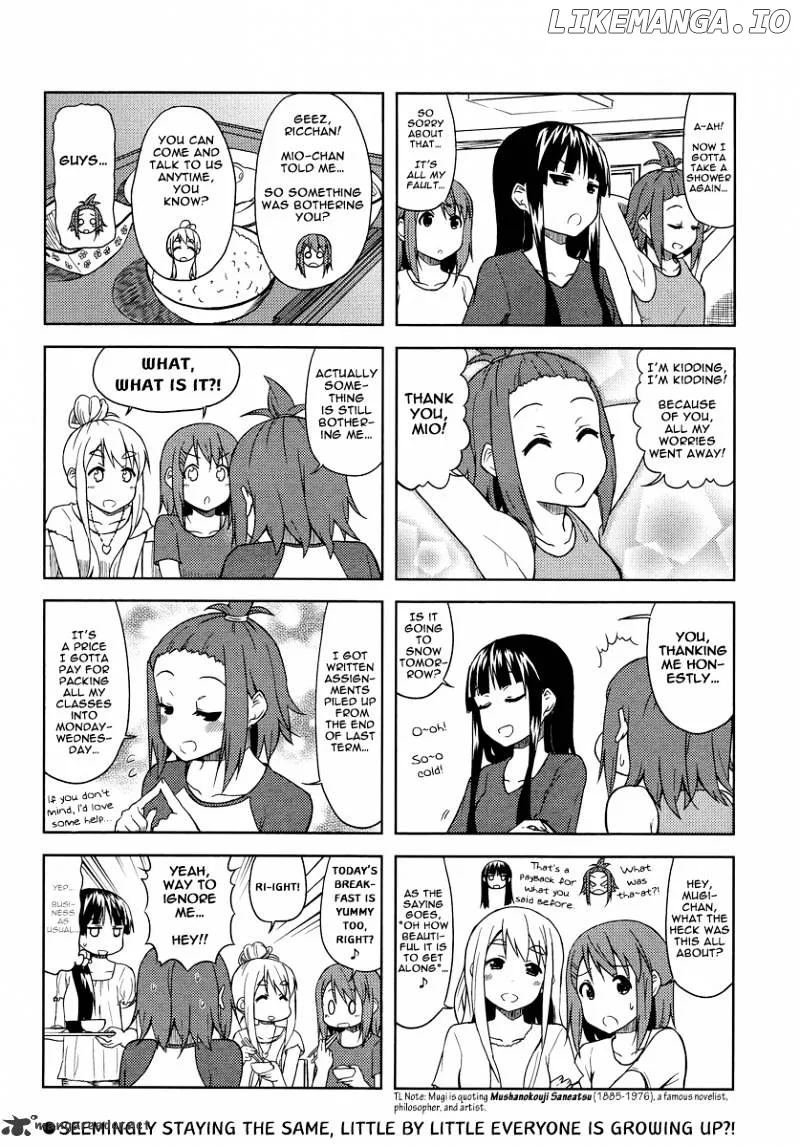 K-ON! Chapter 69 page 8