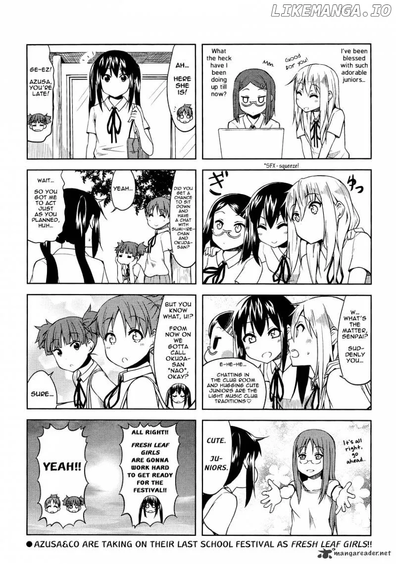 K-ON! Chapter 74 page 8