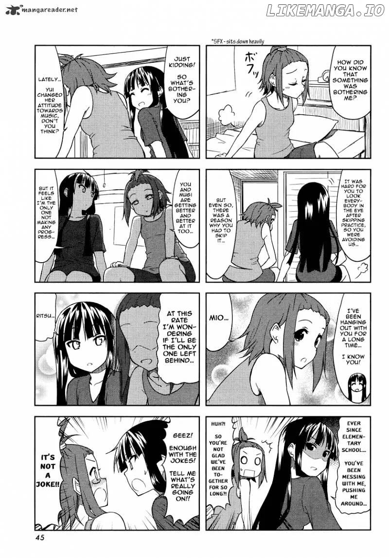 K-ON! Chapter 69 page 5