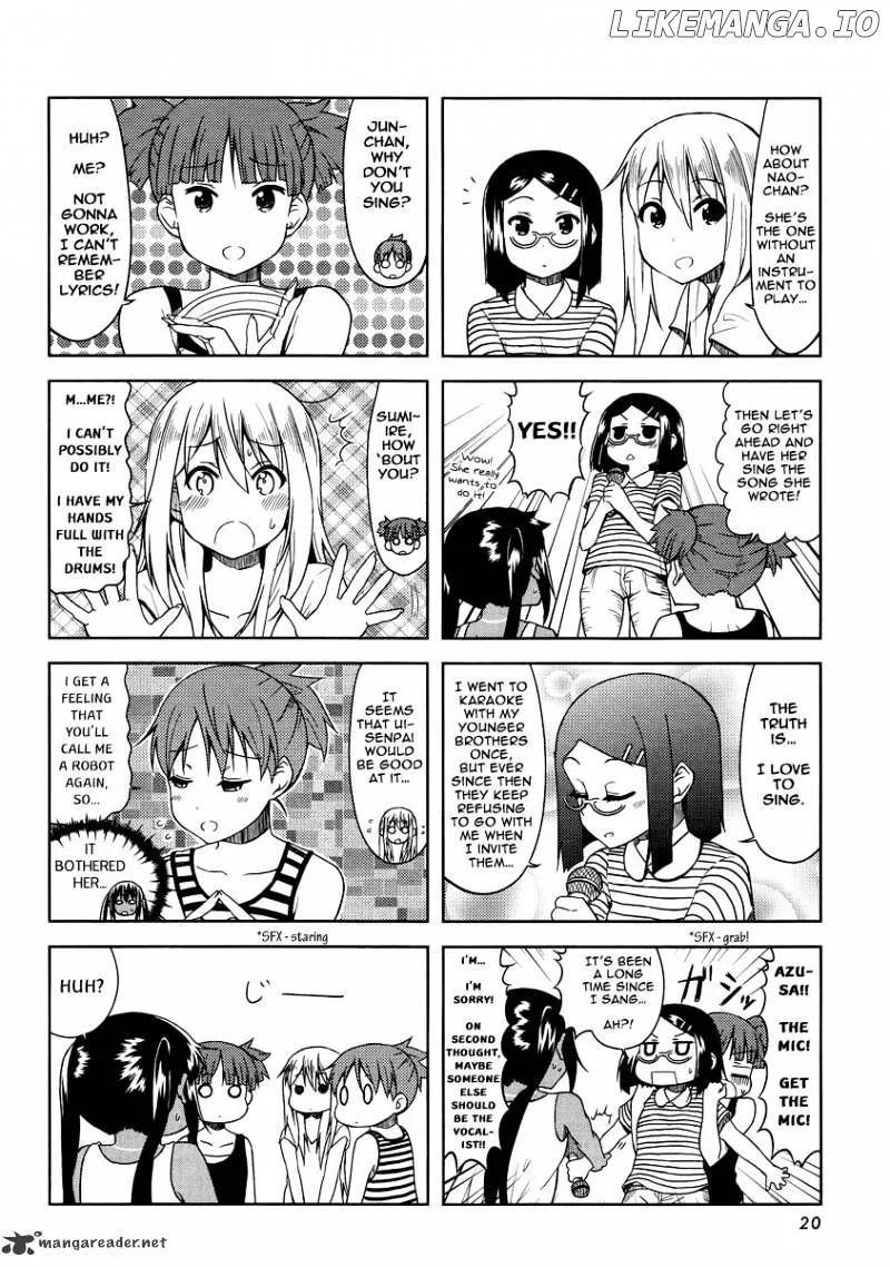 K-ON! Chapter 70 page 6