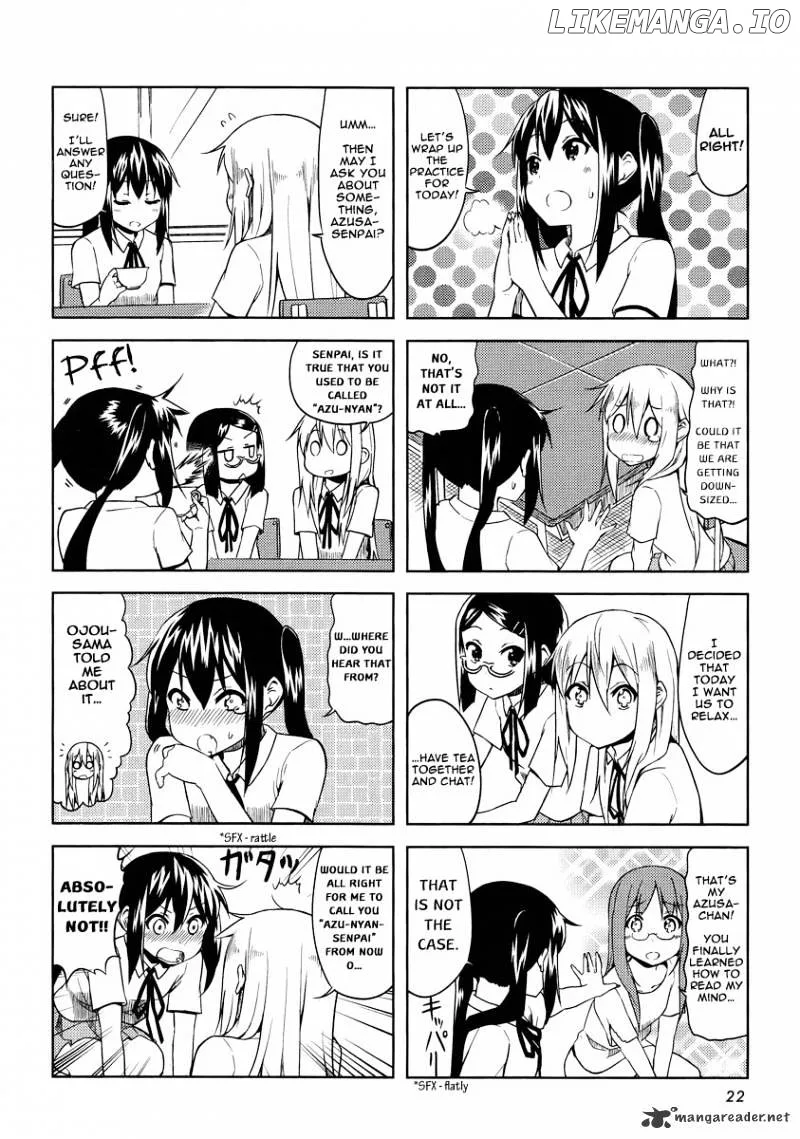K-ON! Chapter 74 page 6