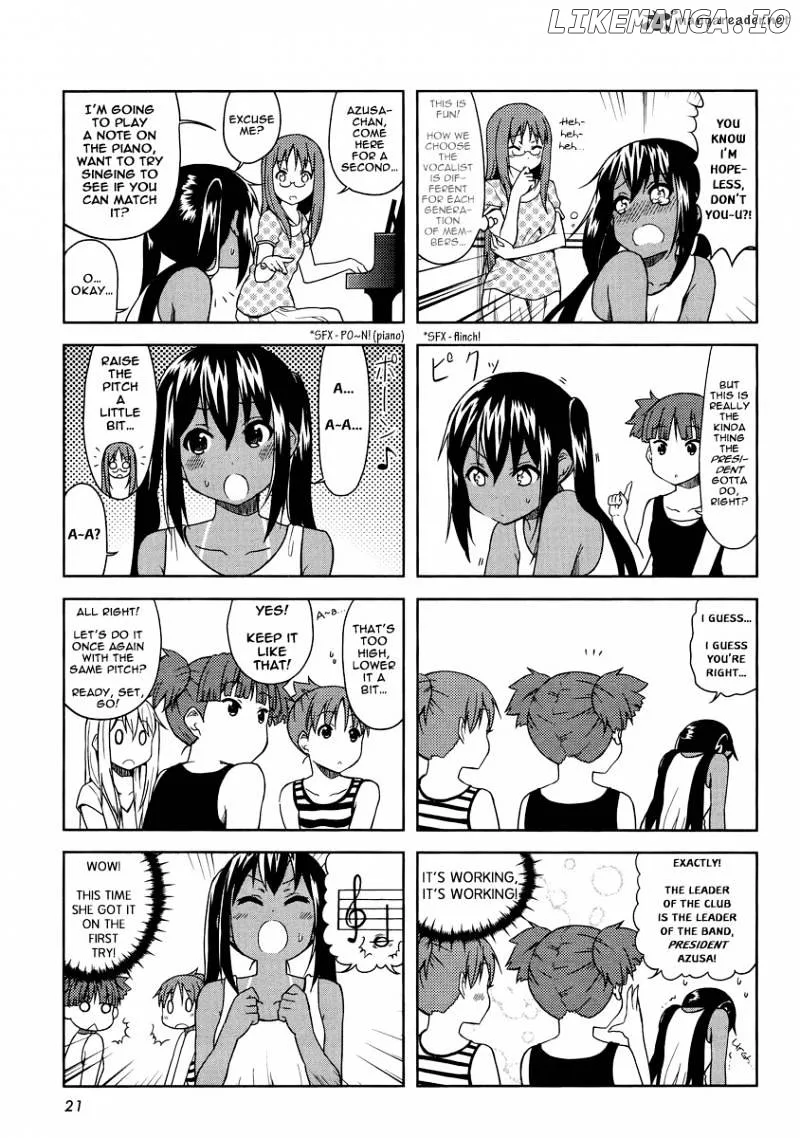 K-ON! Chapter 70 page 7