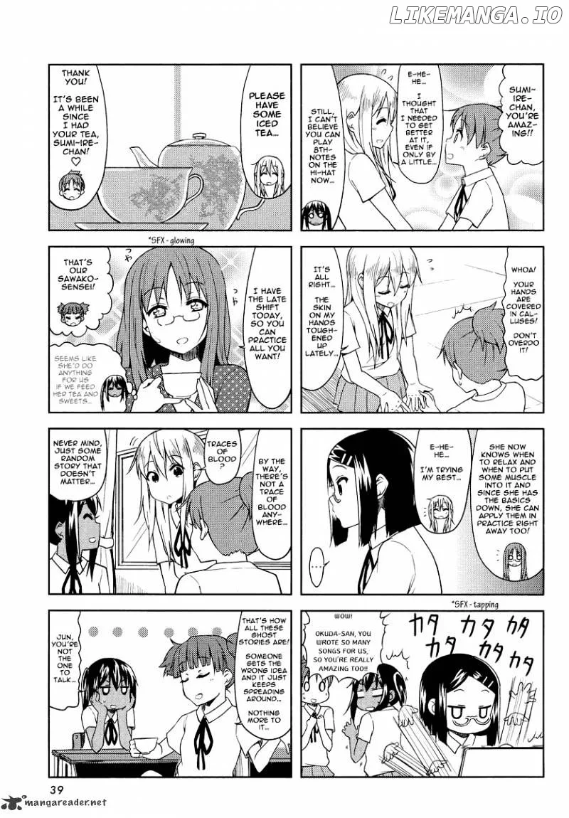 K-ON! Chapter 72 page 7