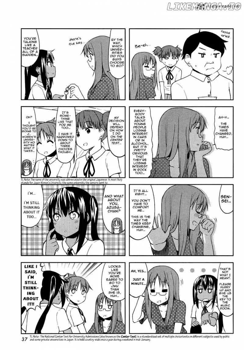 K-ON! Chapter 72 page 5