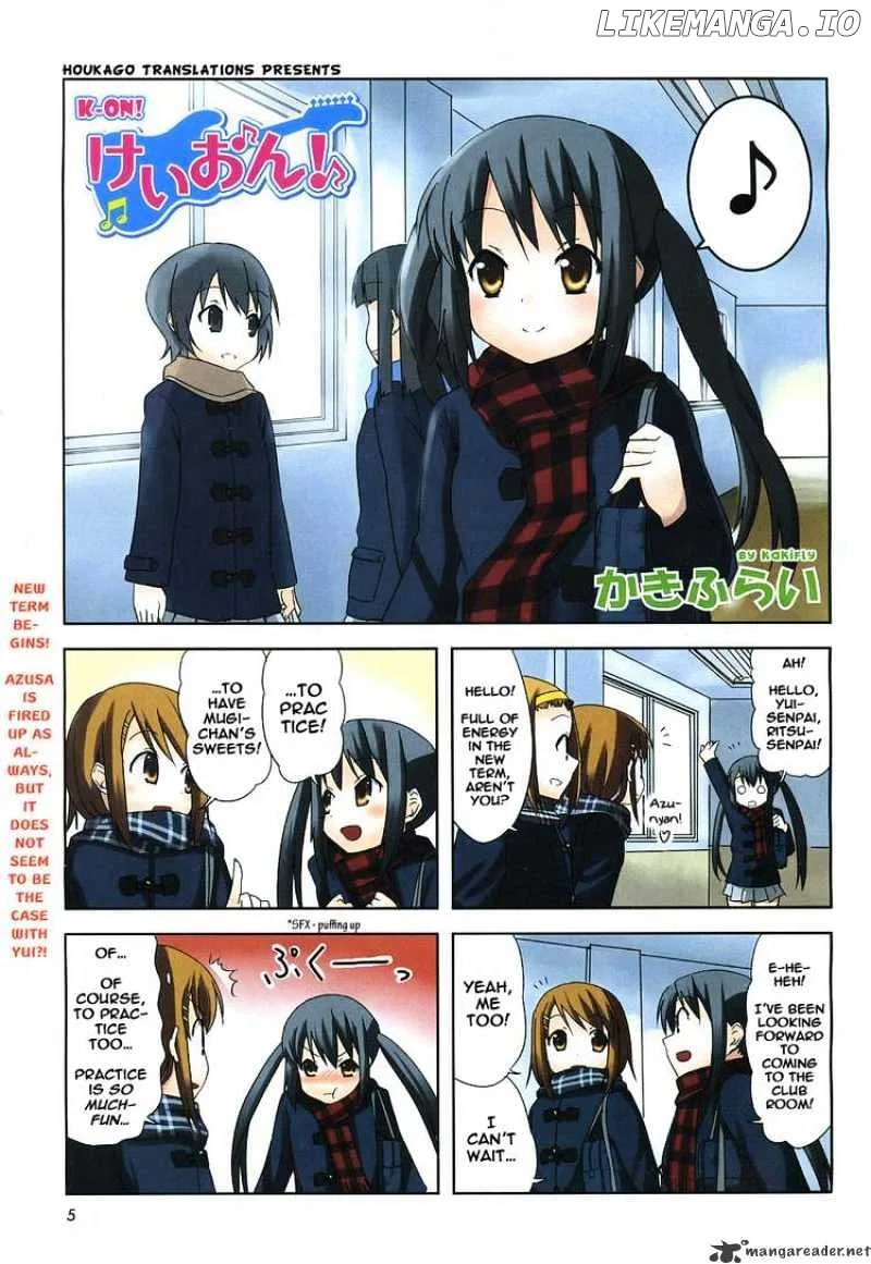 K-ON! Chapter 28 page 1