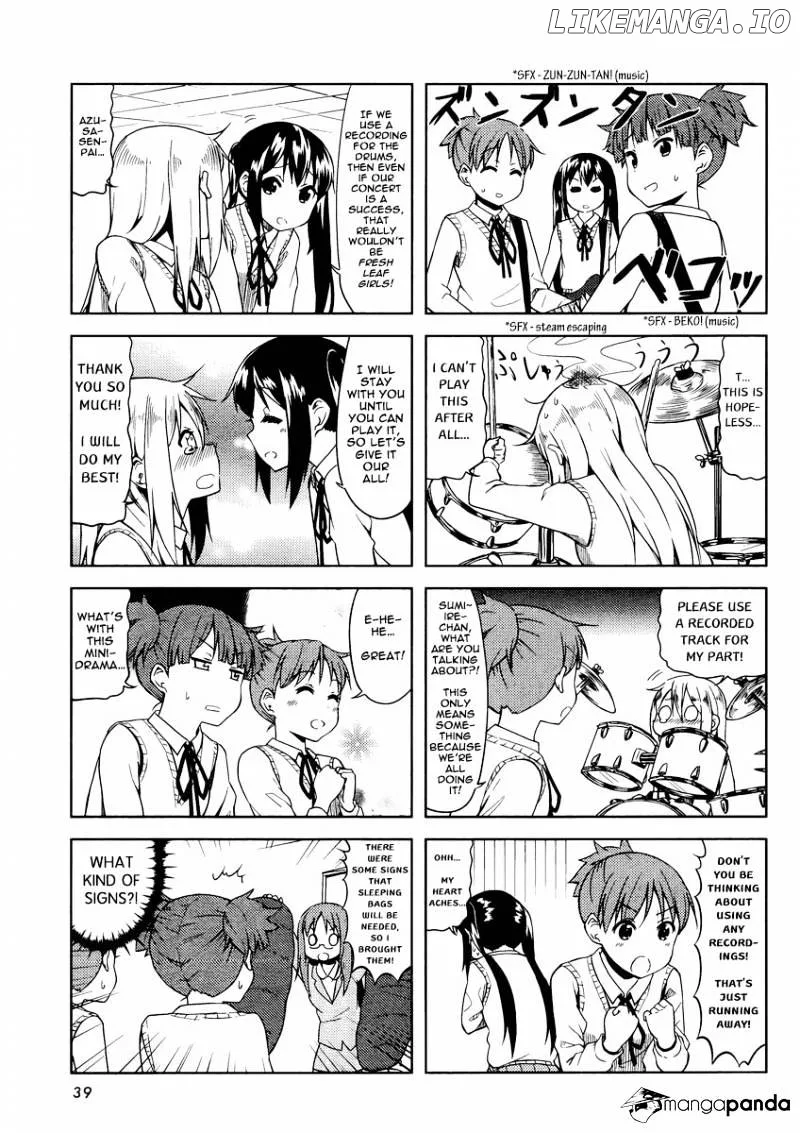 K-ON! Chapter 76 page 7