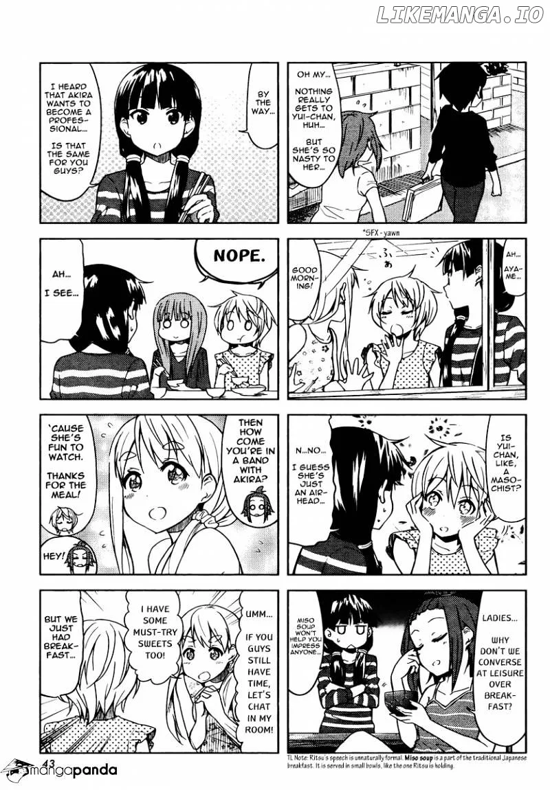K-ON! Chapter 75 page 3