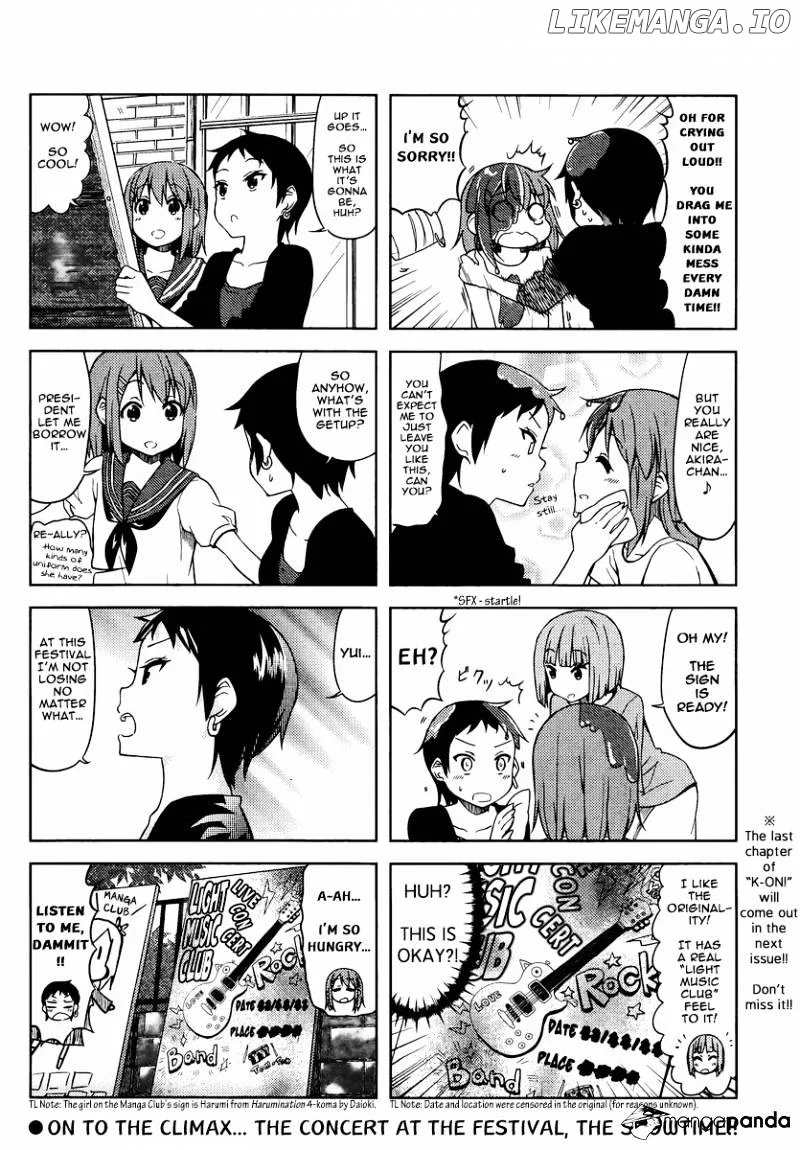 K-ON! Chapter 75 page 8