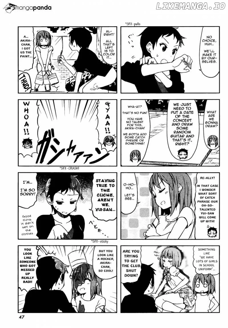 K-ON! Chapter 75 page 7