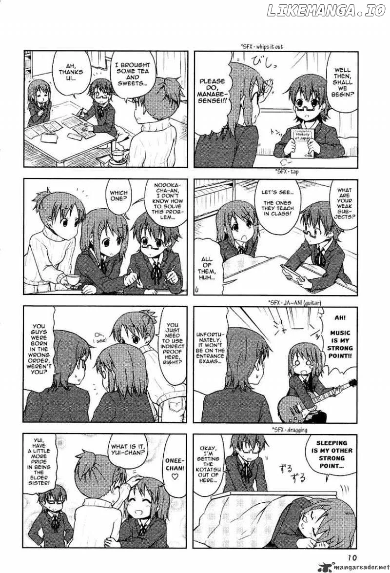 K-ON! Chapter 46 page 4