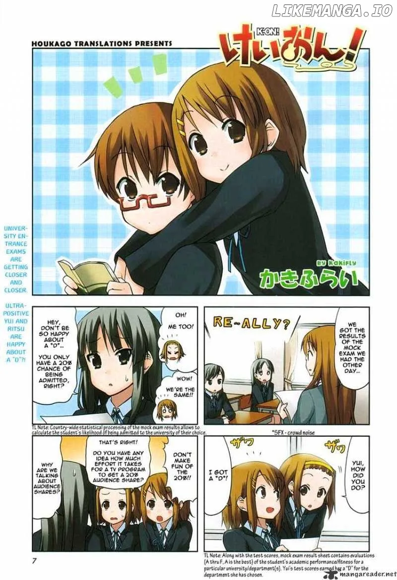 K-ON! Chapter 46 page 1