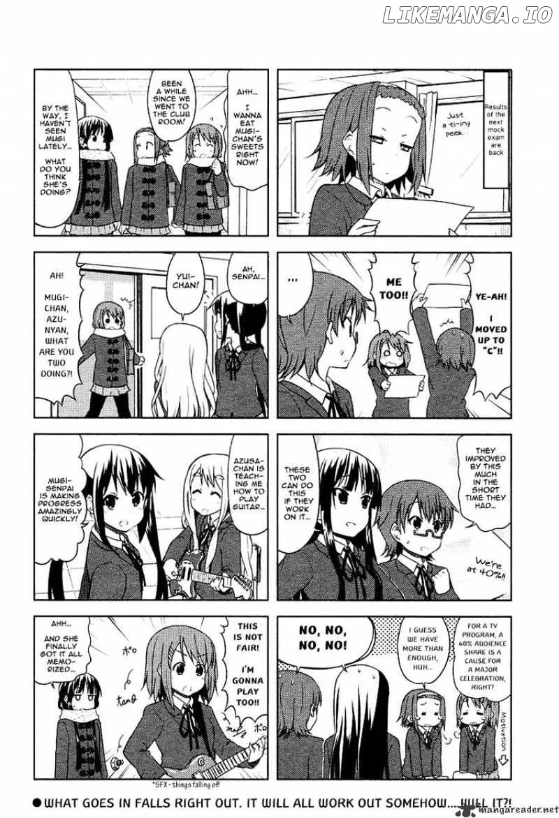 K-ON! Chapter 46 page 8