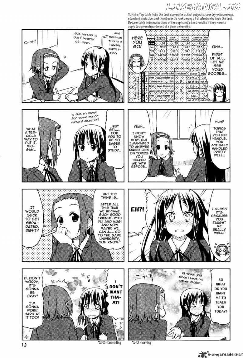 K-ON! Chapter 46 page 7