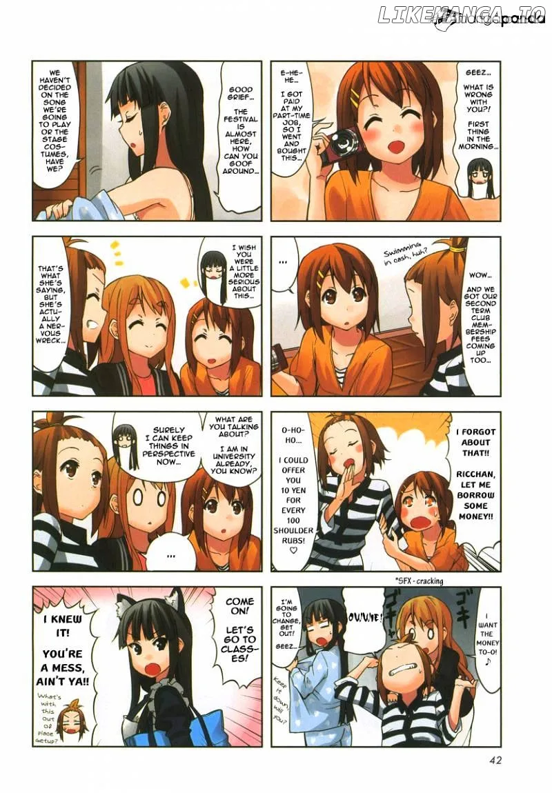 K-ON! Chapter 77 page 2
