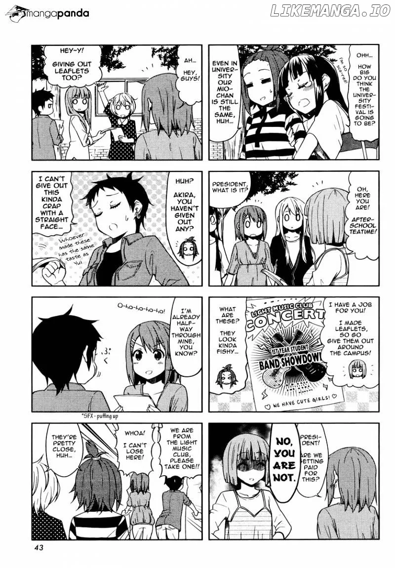 K-ON! Chapter 77 page 3