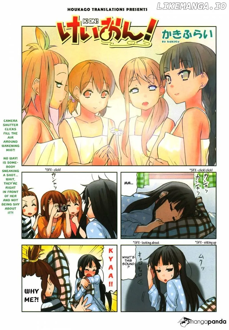 K-ON! Chapter 77 page 1