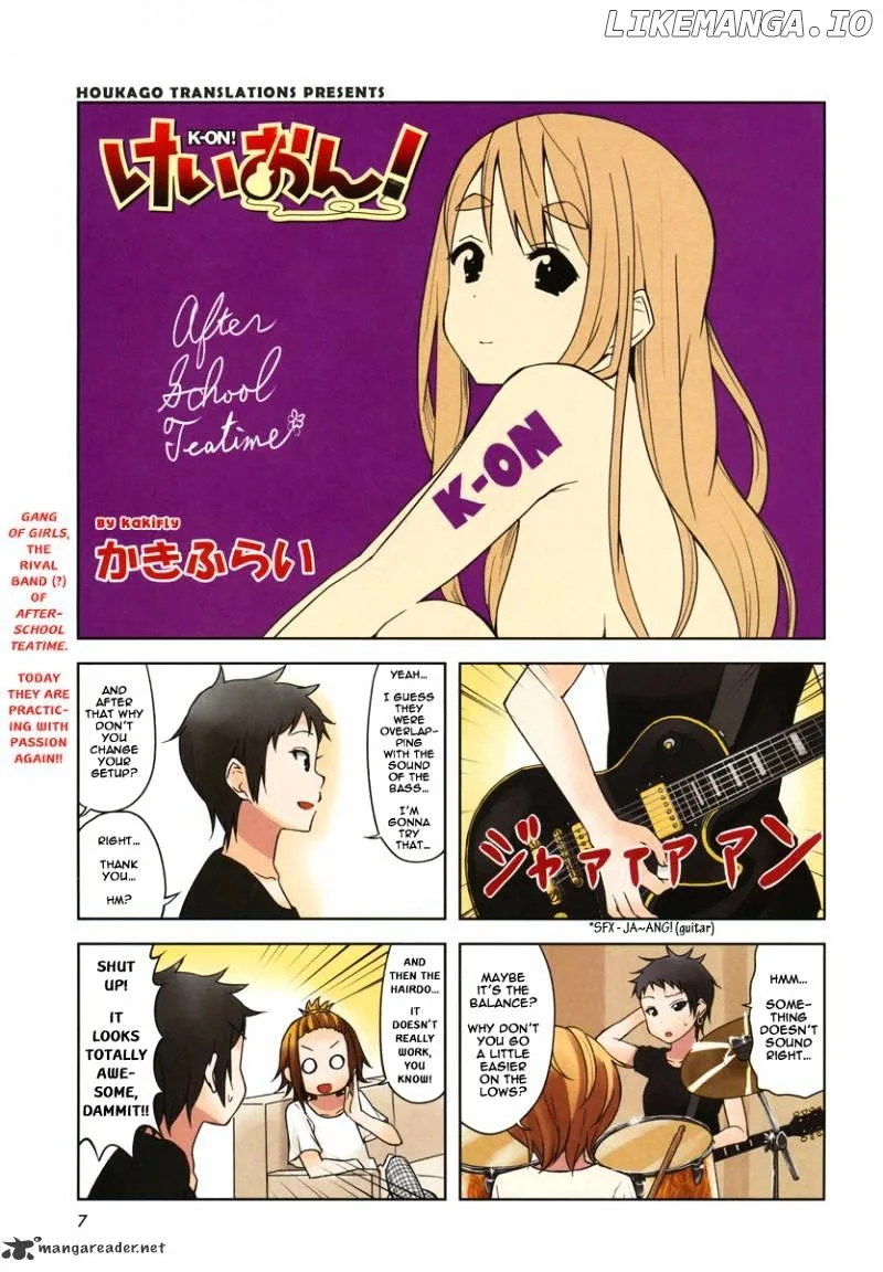 K-ON! Chapter 67 page 1