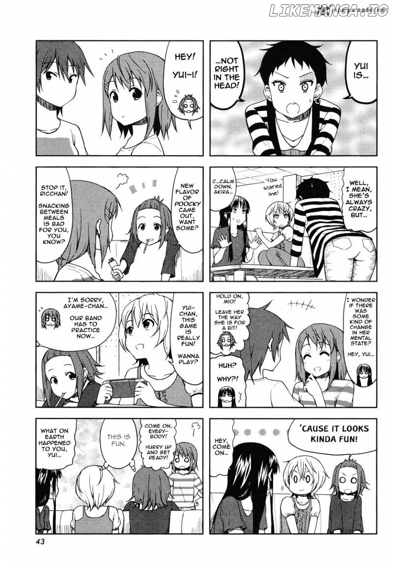 K-ON! Chapter 63 page 3