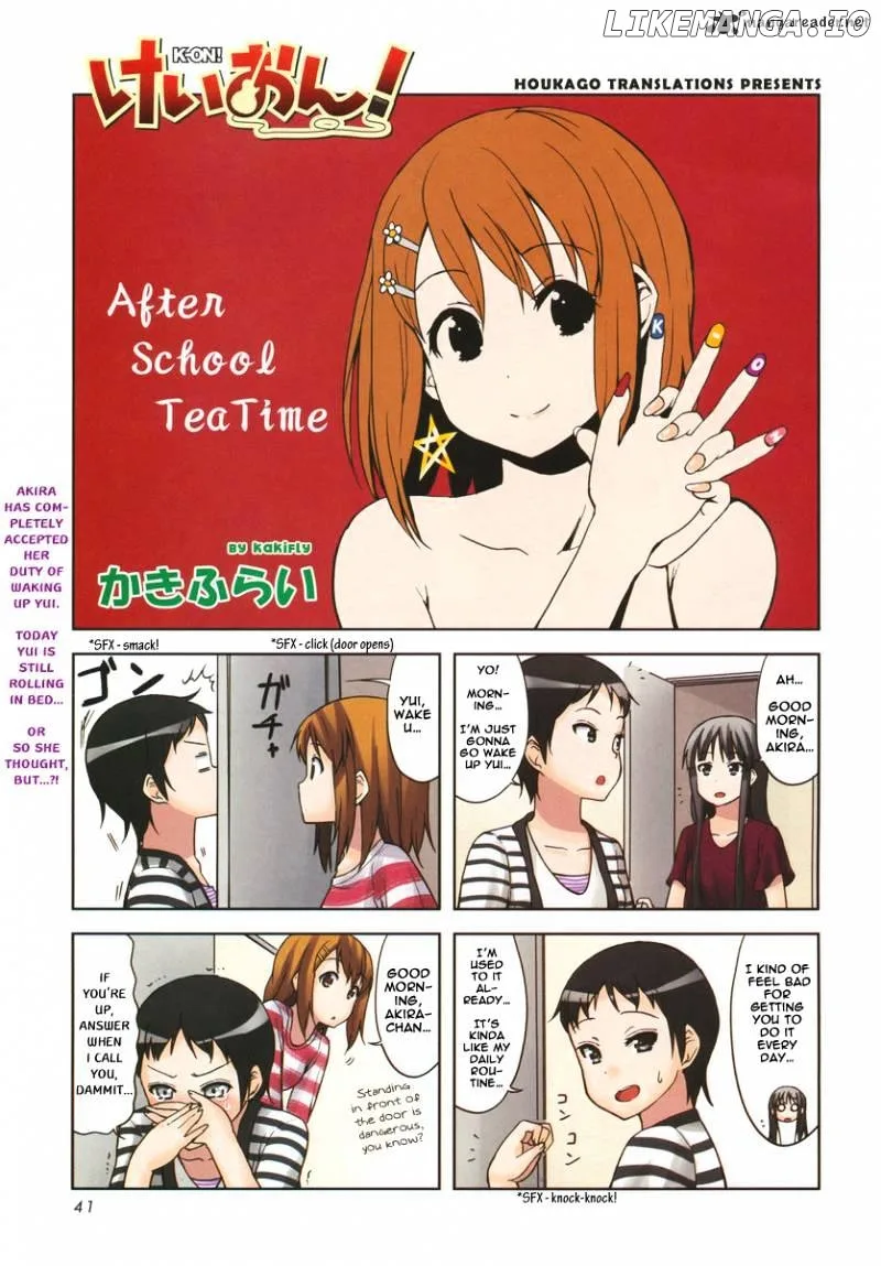 K-ON! Chapter 63 page 1
