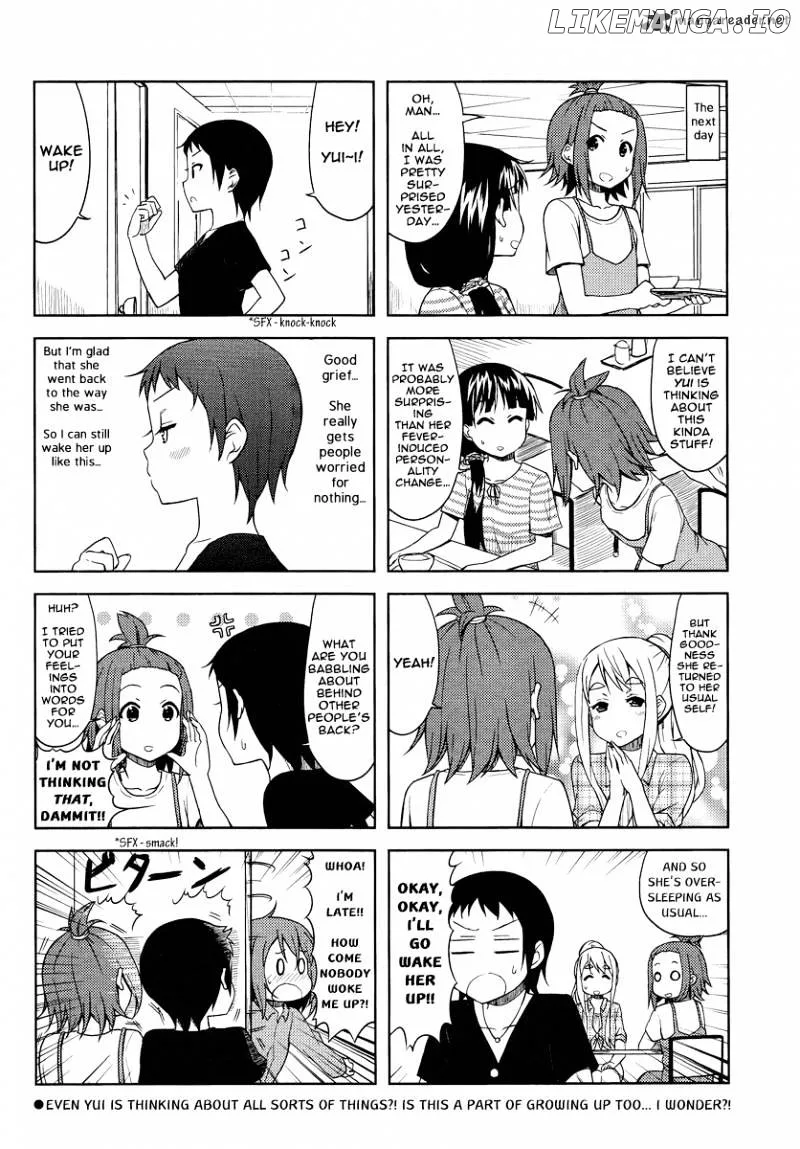 K-ON! Chapter 63 page 8