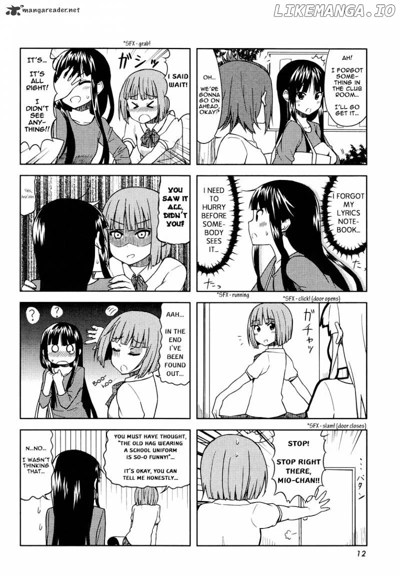 K-ON! Chapter 67 page 6