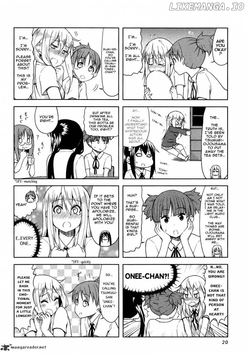 K-ON! Chapter 68 page 4