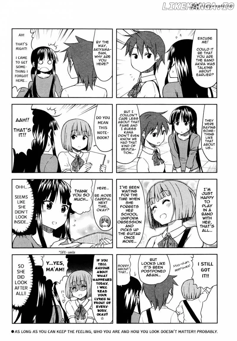 K-ON! Chapter 67 page 8