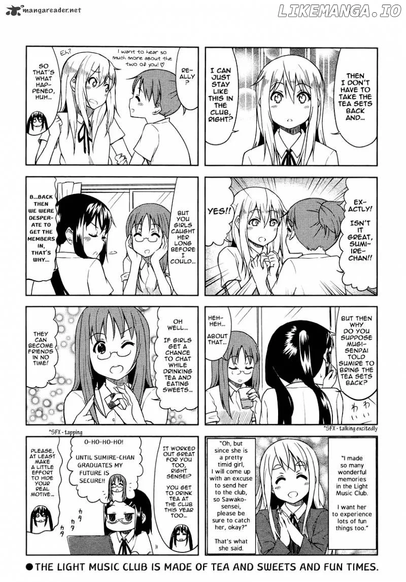 K-ON! Chapter 68 page 8